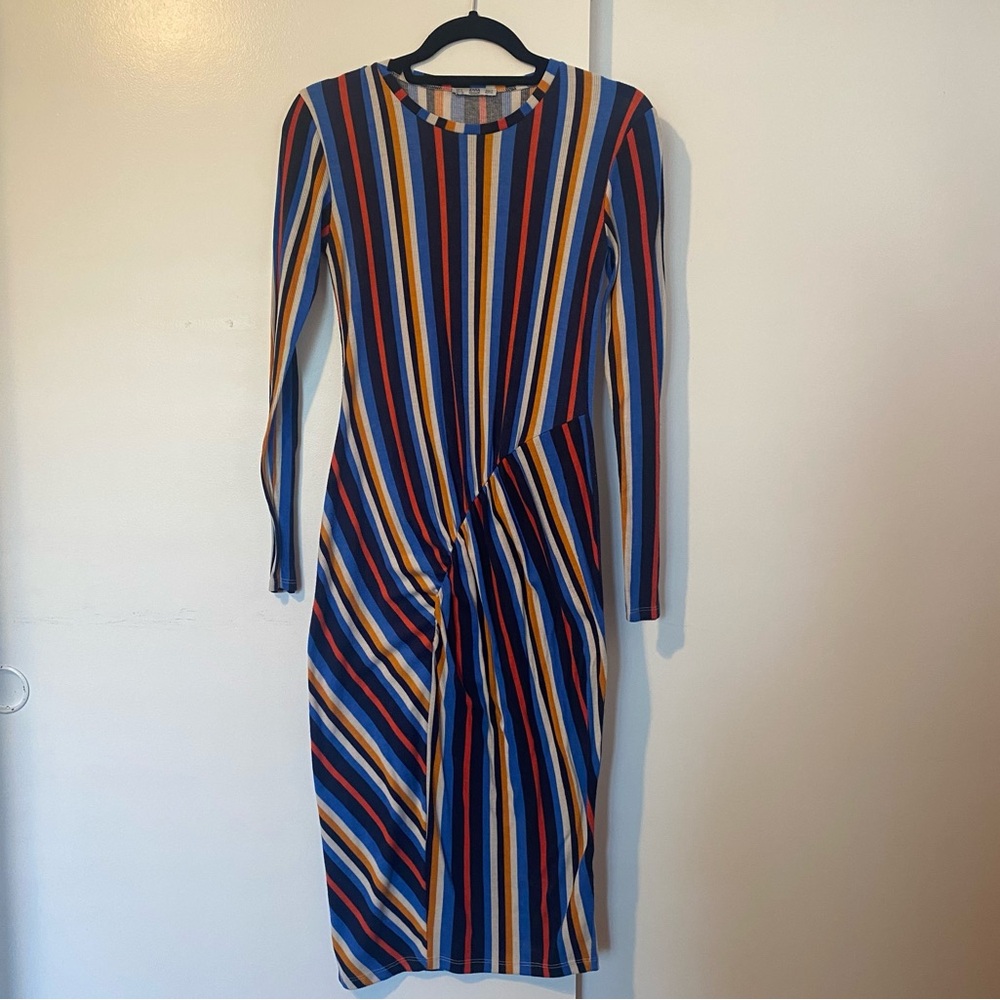 SOLD Zara Fitted Midi Dress